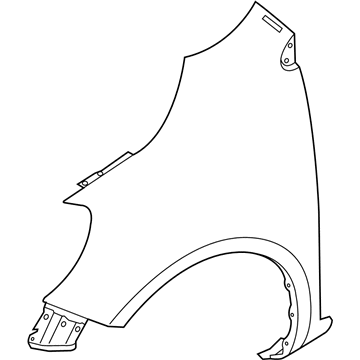Nissan FCA00-3BAMC Fender-Front, RH
