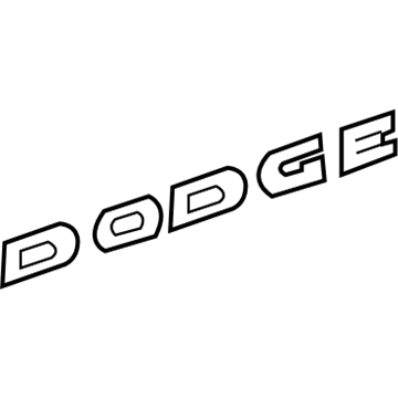 Mopar 5303637AA Nameplate