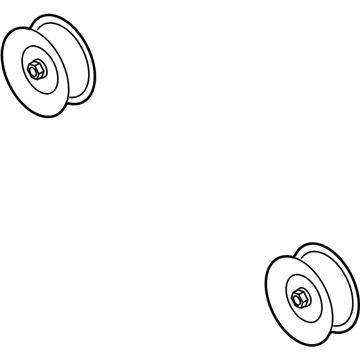 Ford BC3Z-6C348-A Serpentine Idler Pulley