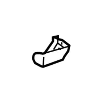Lexus 53281-30050 Reinforcement, Front Body Mounting, RH