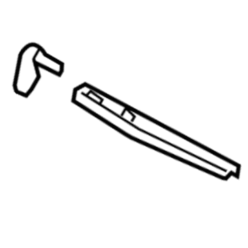 Lexus 53217-30902 Brace, Hood Lock Support