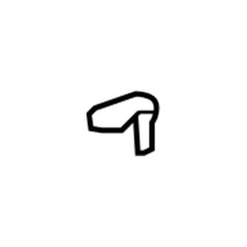 Lexus 53218-30110 Extension, Hood Lock Brace