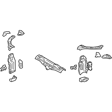 Lexus 53201-30918 Radiator Support