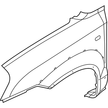 Hyundai 66311-2E110 Panel-Fender, LH