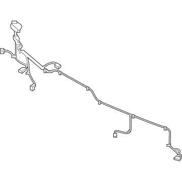 Hyundai 91890-S8270 WIRING HARNESS-FR BUMPER