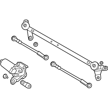 Nissan 28800-EZ00A Drive Assy-Windshield Wiper