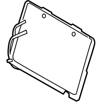 BMW 52-10-9-122-585 Lordosis Pad