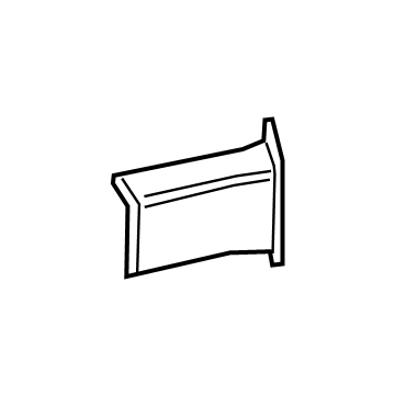 BMW 51-74-7-465-545 AIR DUCT, BRAKE, WHEELHOUSIN