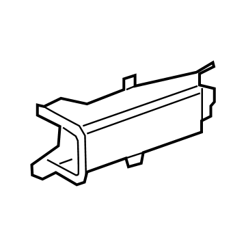 BMW 51-74-7-359-813 AIR DUCT, BRAKE, LEFT