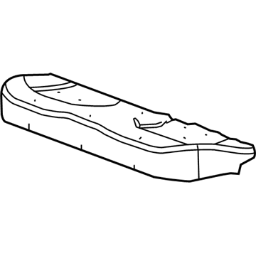 GM 88991692 Pad Asm, Rear Seat Cushion