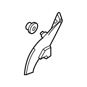 Honda 72220-T20-A00ZA GARNISH, R- *NH900L*