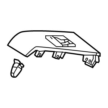 Honda 83547-T20-A01ZA BASE, R- *NH900L*