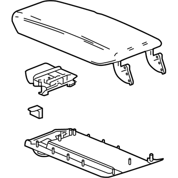 GM 84541559 Armrest