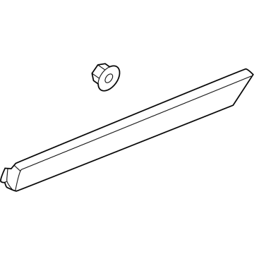 GM 84861625 MOLDING ASM-RR S/D *CARBON FLASHT