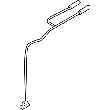 BMW 11-53-8-092-641 Return Pipe
