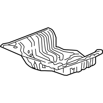 Honda 65550-TGG-316ZZ PAN, SPARE TIRE