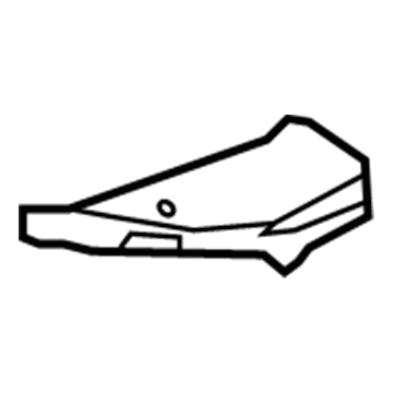 Honda 65615-TGG-A00ZZ Stiffener B, R. RR. Floor Side