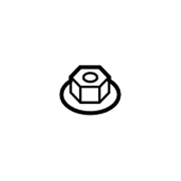 Honda 90371-TBA-A00 Nut Flange 12MM