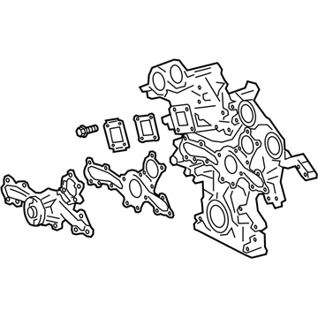 Lexus 11310-0P050 Cover Assy, Timing Chain
