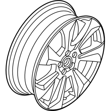 Ford PJ6Z-1007-D WHEEL ASY