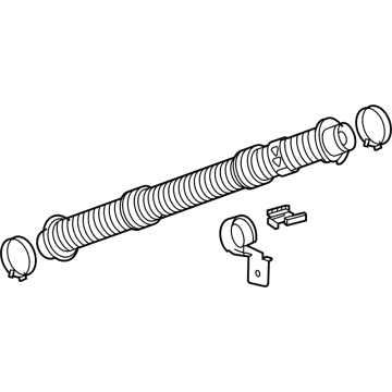 GM 84519859 Cross Over Pipe