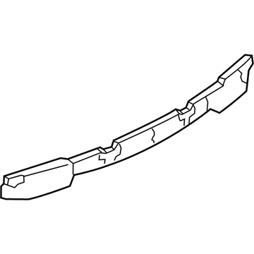 Nissan 850A2-9PF0A Absorber-Energy, Rear Bumper