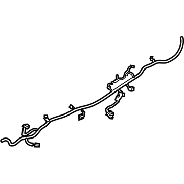 Nissan 24093-9PJ0B Harness-Sub, Rear Bumper