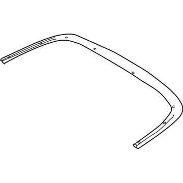 BMW 51-17-7-025-698 Cover, Folding Top Compartment.Lid, Aerial