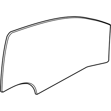 GM 42704592 Door Glass