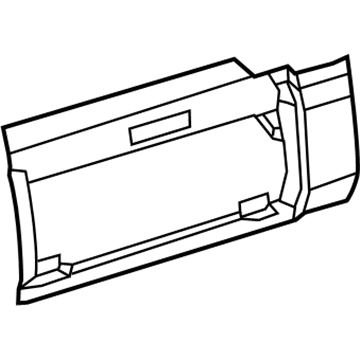 Nissan 68108-1PA0A Panel-Instrument Lower, Assist