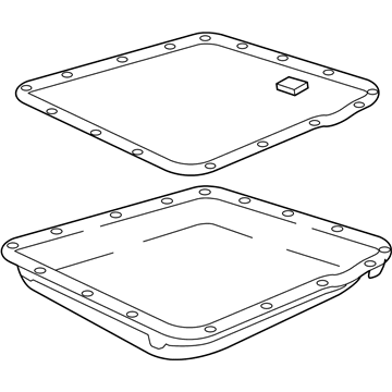 GM 24240206 Transmission Pan