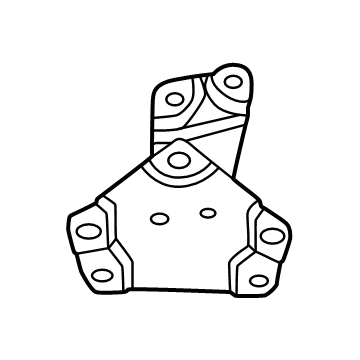 Toyota 88161-35010 BRACKET, BLIND SPOT
