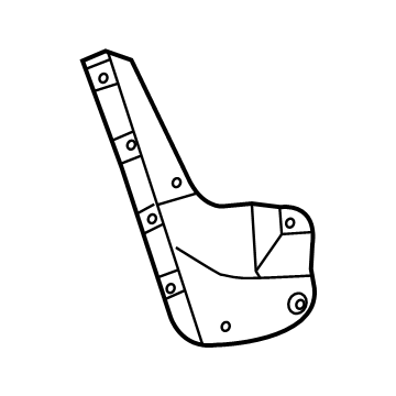 Toyota 76625-35240 Mud Guard
