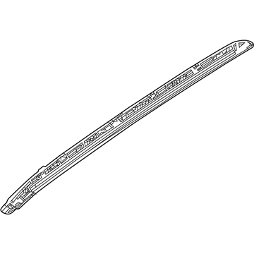 Mopar 5UR18RXFAC Rail-Luggage Rack Side