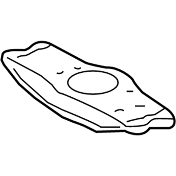 Lexus 57255-50030 Member, Engine Rear Mounting