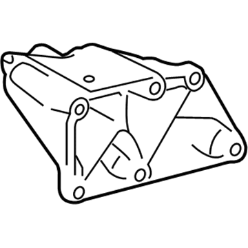 Lexus 12302-38170 Bracket Sub-Assy, Engine Mounting, Front LH