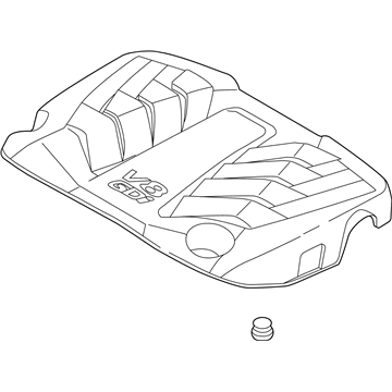Hyundai 29240-3F550 Engine Cover Assembly