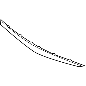 Hyundai 86580-2V500 Piece-Front Bumper, Lower