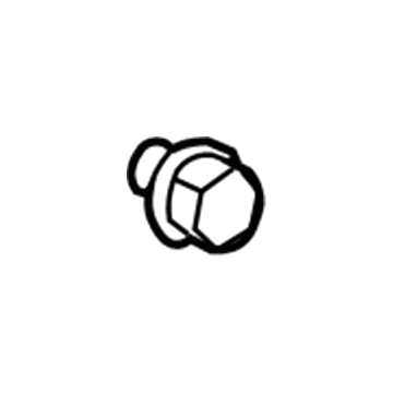 Lexus 90942-01111 Nut, Hub W/WASHER