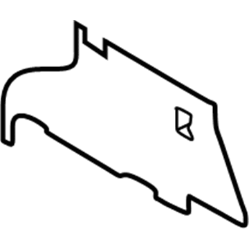Lexus G92JJ-76010 Sheet, Hv Battery Shield