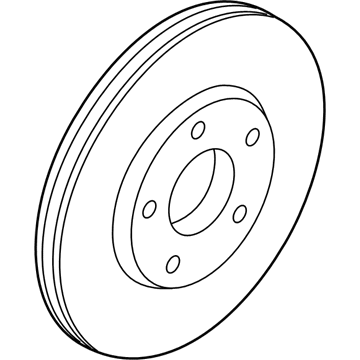 Mopar 4879138AE Brake Rotor