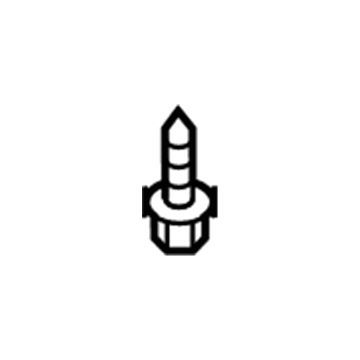 Toyota 90080-16097 Console Screw