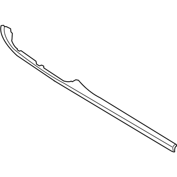 BMW 51-41-7-291-391 Trim, Door, Aluminium, Fine-Finish, Left