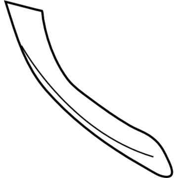 BMW 51-41-7-304-989 Interior Handle, Upper Part, Right