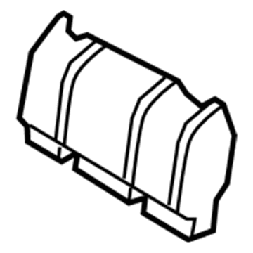 BMW 51-41-7-298-587 Crashpad, Door, Front Left
