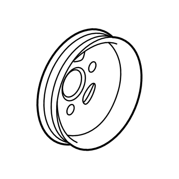 Honda 19224-66V-A01 PULLEY, WATER PUMP
