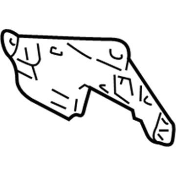 Toyota 55225-0C011 Insulator, Dash Panel Heat