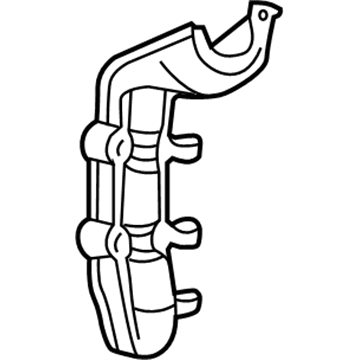 Toyota 77277-74020 Filler Shield