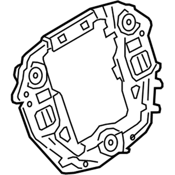 BMW 32-30-6-884-004 Horn Plate