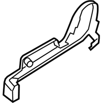 Nissan 87405-JA00A Cover-RECLINING Device, RH Outer